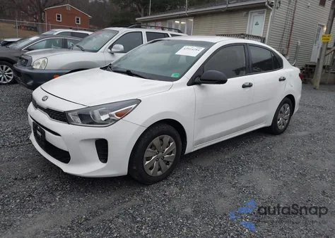 2018 Kia Rio Lx из США, поврежденный, VIN 3KPA24AB4JE061799